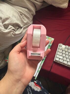 Pink Tape Holder